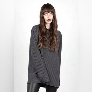 NWOT Disturbia Underline Long Sleeve Tee Large